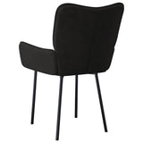 vidaXL Eetkamerstoelen 2 st fluweel lichtgrijs