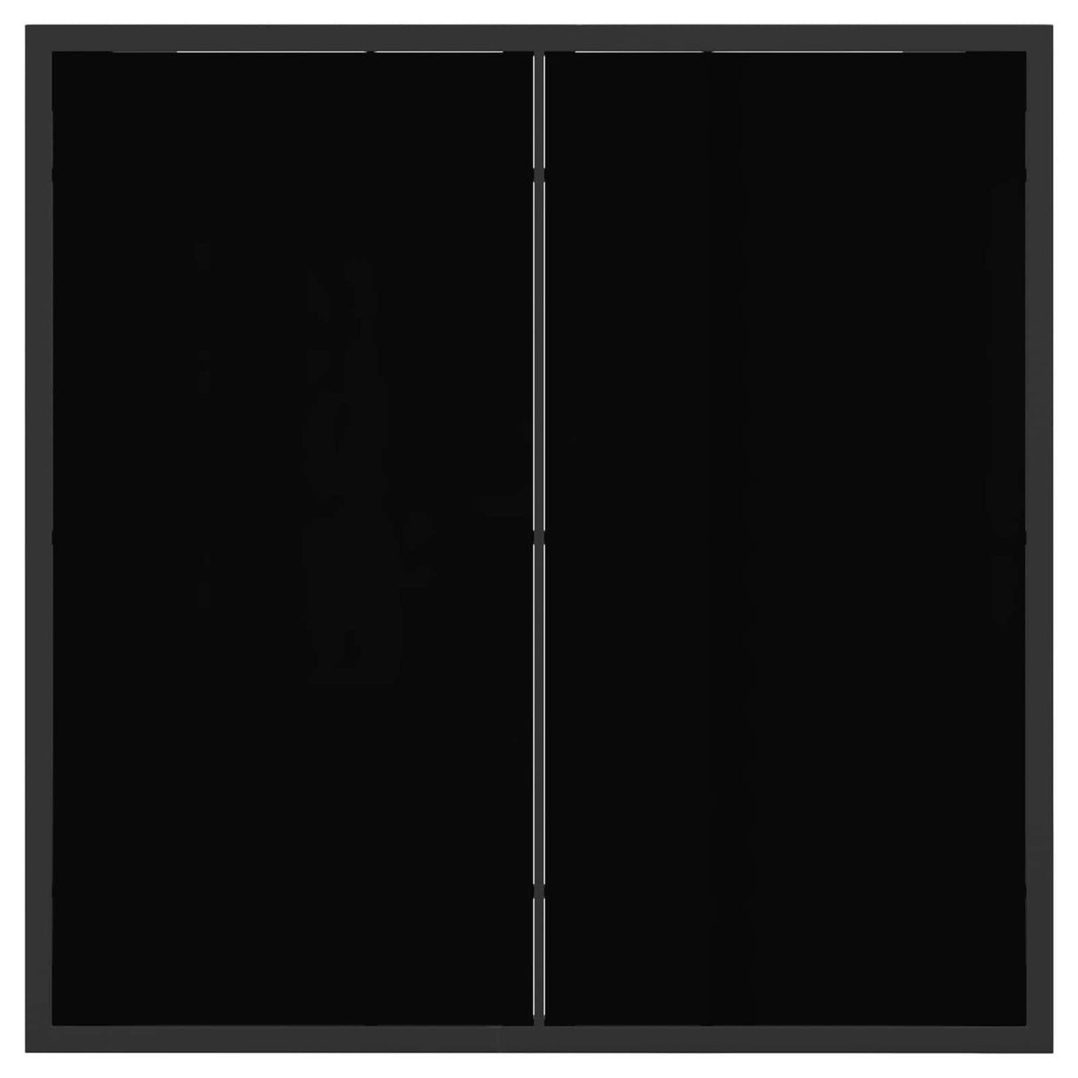 vidaXL Tuin Eettafel Set 5 pcs Zwart en Anthraciet 80 x 80 x 73 cm