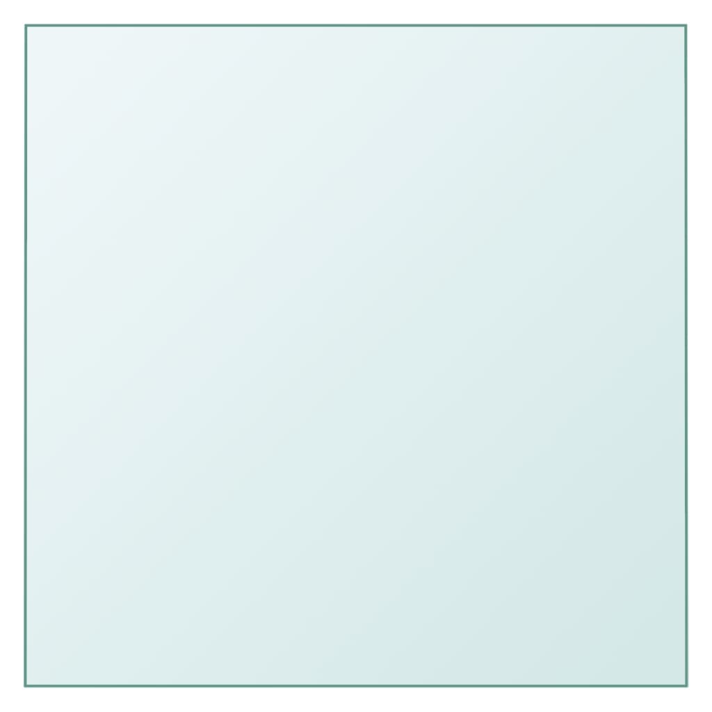 vidaXL Tafelblad van gehard glas 300 mm rond