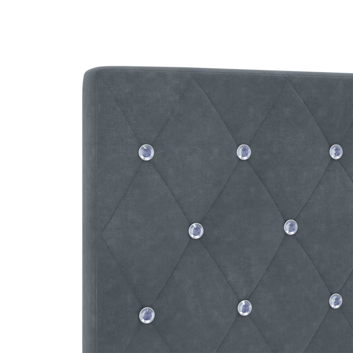 vidaXL Boxspringbed met matras Lichtgrijs 90 x 190 cm Fluweel