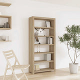 vidaXL Boekenkast met 7 schappen 80x30x200 cm massief acaciahout