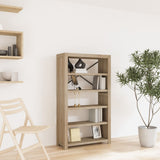 vidaXL Boekenkast met 7 schappen 80x30x200 cm massief acaciahout