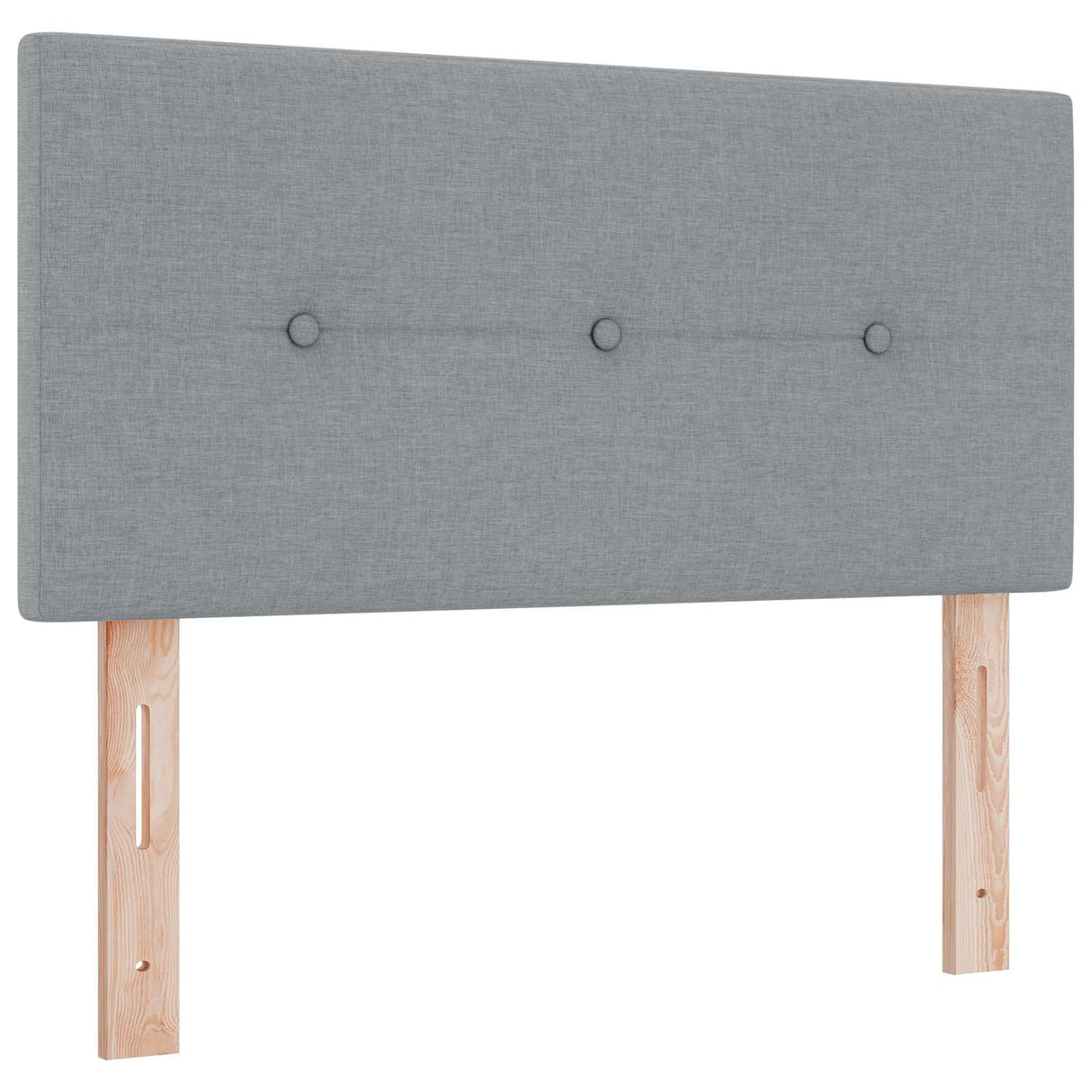 vidaXL Boxspringbed met matras Donkergrijs 90 x 190 cm Stof