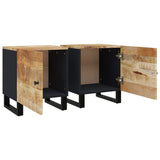 vidaXL Nachtkastje 40x33x46 cm massief mangohout
