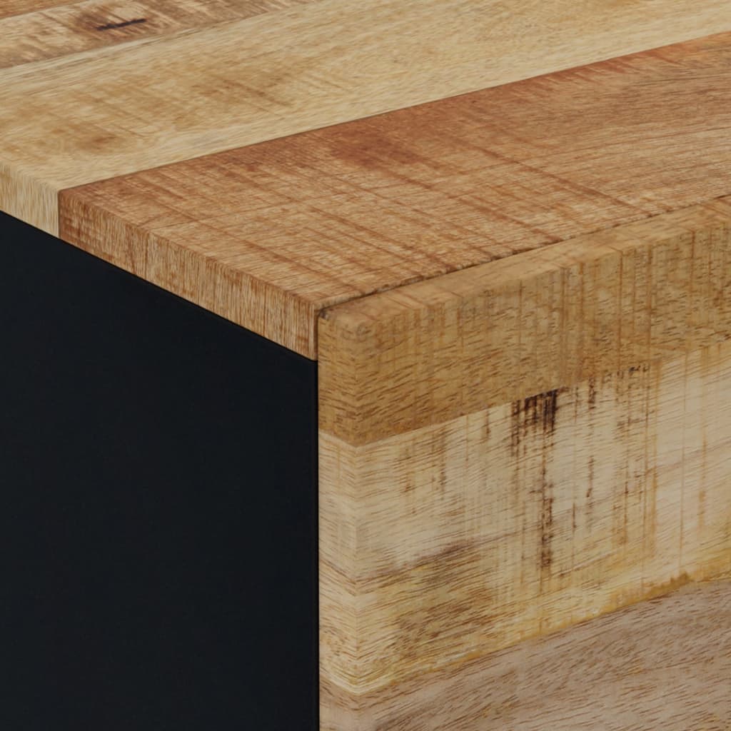 vidaXL Nachtkastje 40x33x46 cm massief mangohout