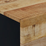 vidaXL Nachtkastje 40x33x46 cm massief mangohout