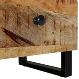 vidaXL Nachtkastje 40x33x46 cm massief mangohout