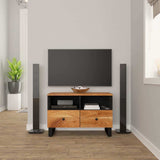 vidaXL Tv-meubel 70x33x46 cm massief mangohout
