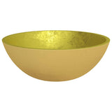 vidaXL Wash Basin 50x37x14 cm glass transparent