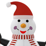 VidaXL Inflatable Snowman with LEDs 630 cm