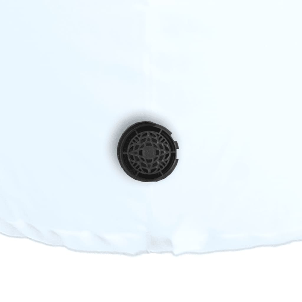 vidaXL Sneeuwpopfamilie opblaasbaar met LED's 360 cm