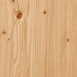 vidaXL Salontafel 53x53x43,5 cm bewerkt hout en grenenhout grijs