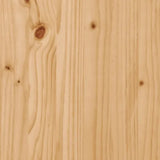 vidaXL Salontafel 41x41x48,5 cm bewerkt hout en grenenhout wit
