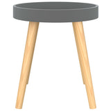 vidaXL Bijzettafel 38x38x40 cm bewerkt hout en grenenhout wit