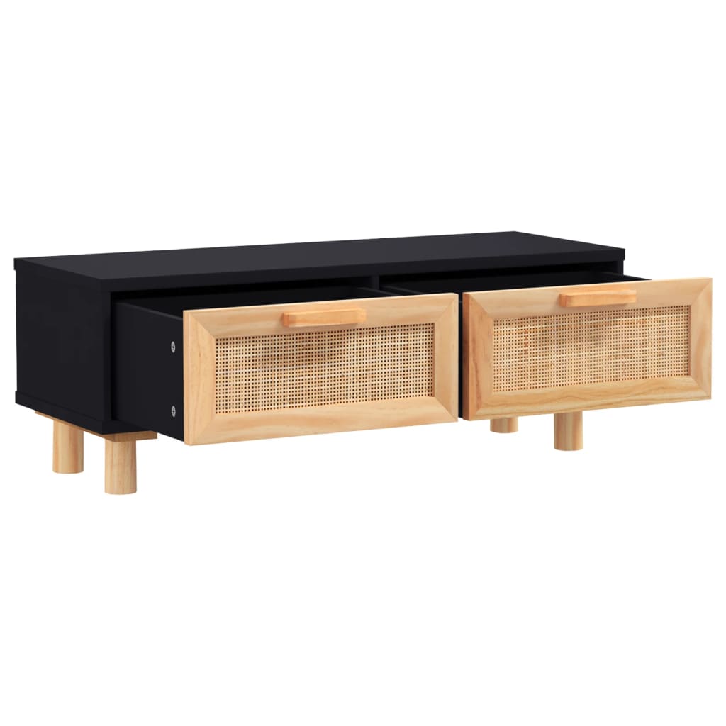 vidaXL Coffee Table 80x40x30 cm Engineered Wood and Pine White