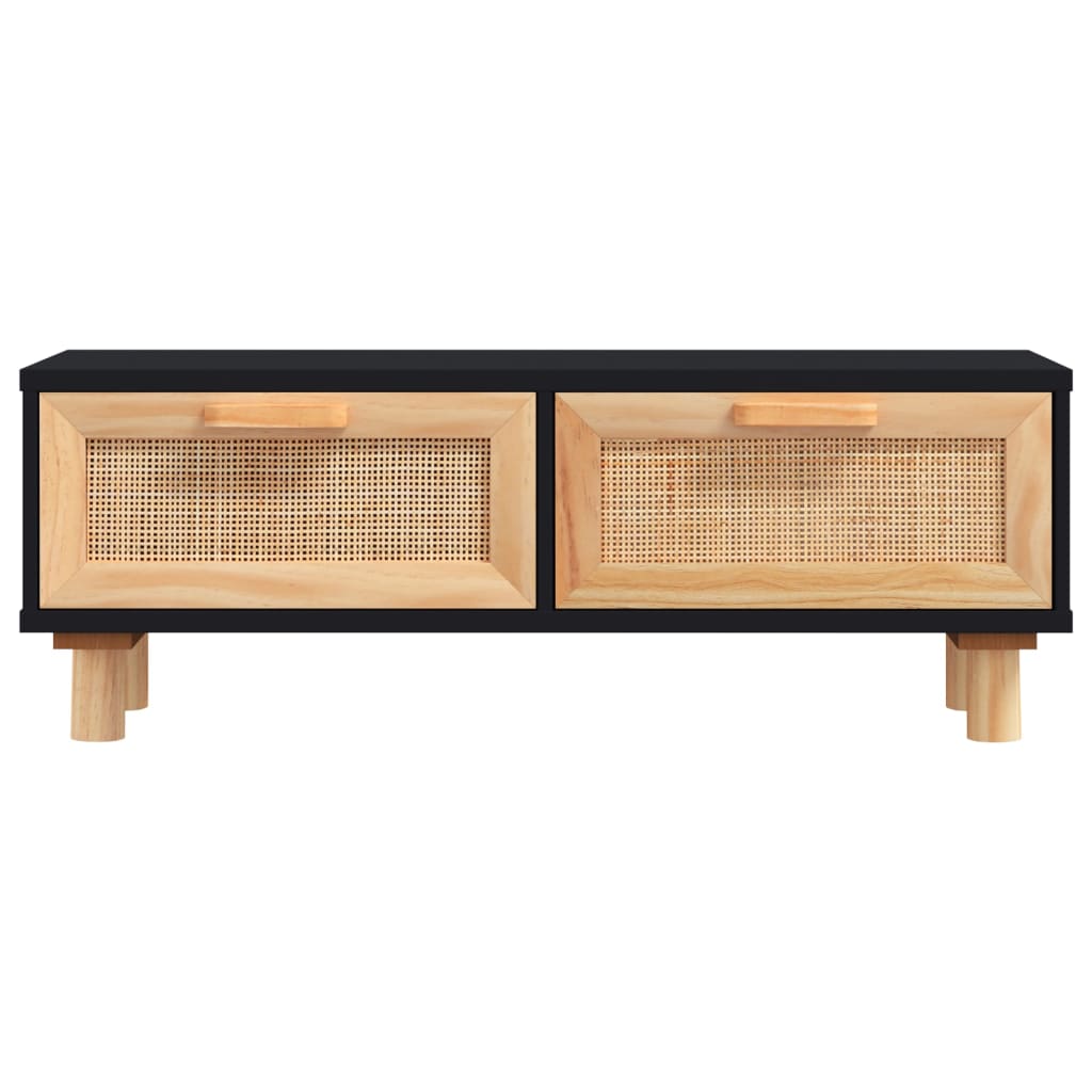 vidaXL Coffee Table 80x40x30 cm Engineered Wood and Pine White