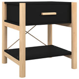 vidaXL Nachtkastjes 2 st 42x38x45 cm bewerkt hout wit