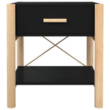 vidaXL Nachtkastjes 2 st 42x38x45 cm bewerkt hout wit