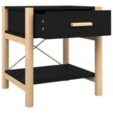 vidaXL Nachtkastjes 2 st 42x38x45 cm bewerkt hout wit