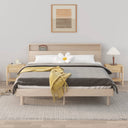 vidaXL Nachtkastjes 2 st 42x38x45 cm bewerkt hout wit