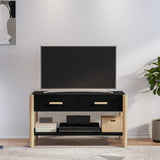 vidaXL Tv-meubel 82x38x45 cm bewerkt hout wit