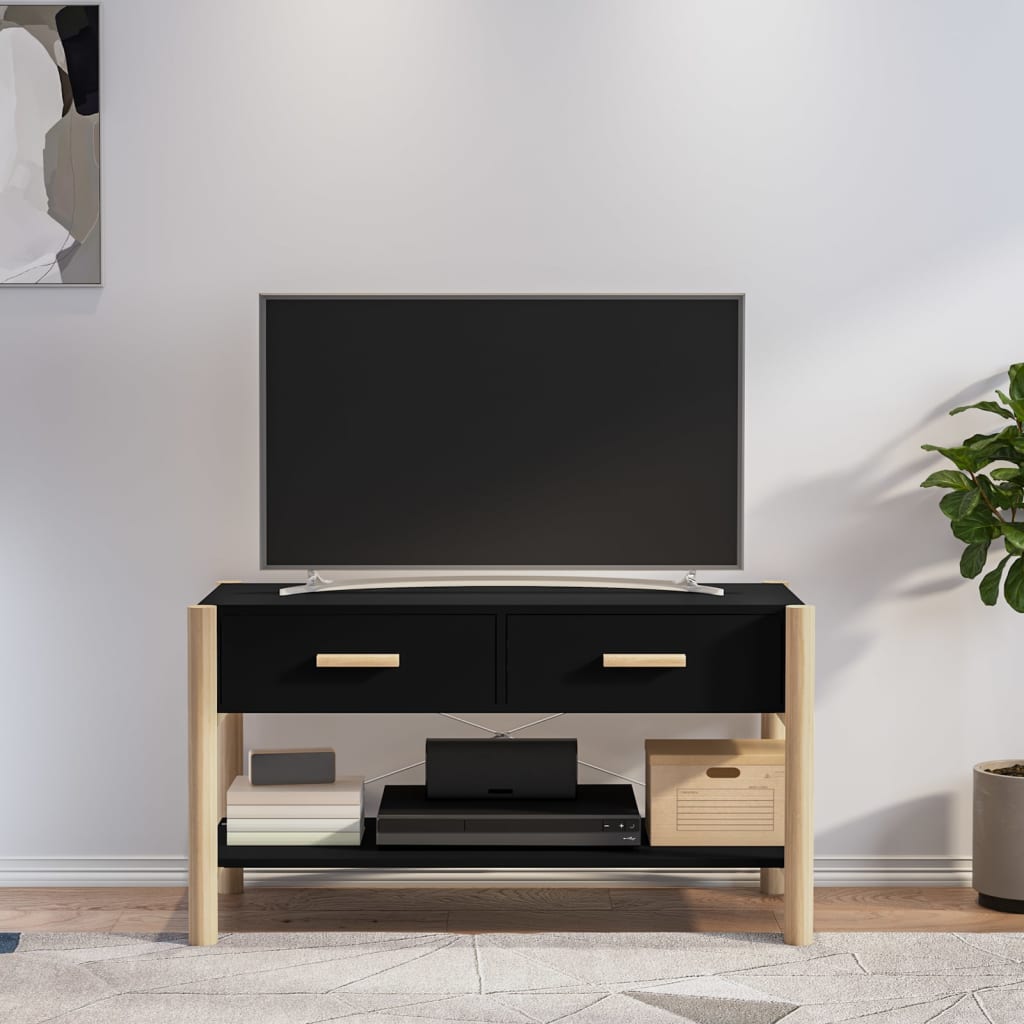 vidaXL Tv-meubel 82x38x45 cm bewerkt hout wit
