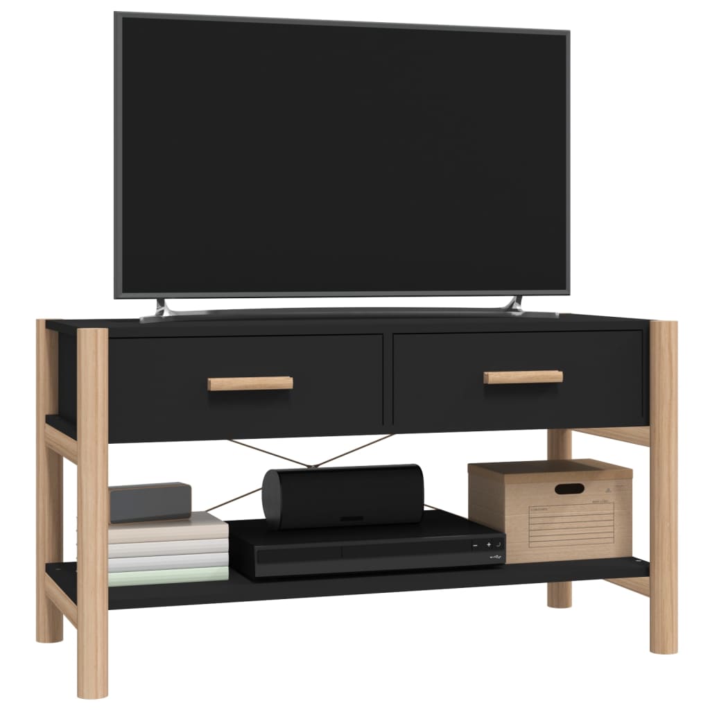 vidaXL Tv-meubel 82x38x45 cm bewerkt hout wit