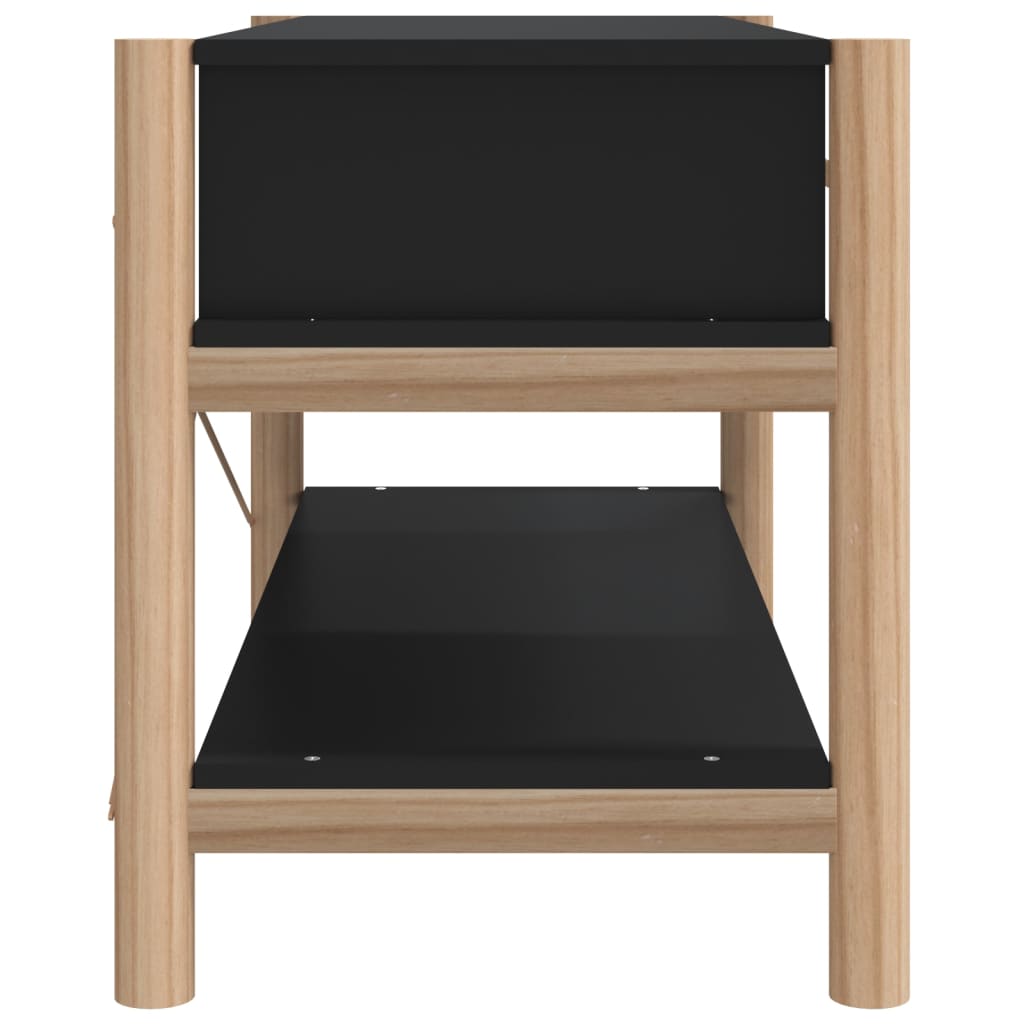 vidaXL Tv-meubel 82x38x45 cm bewerkt hout wit