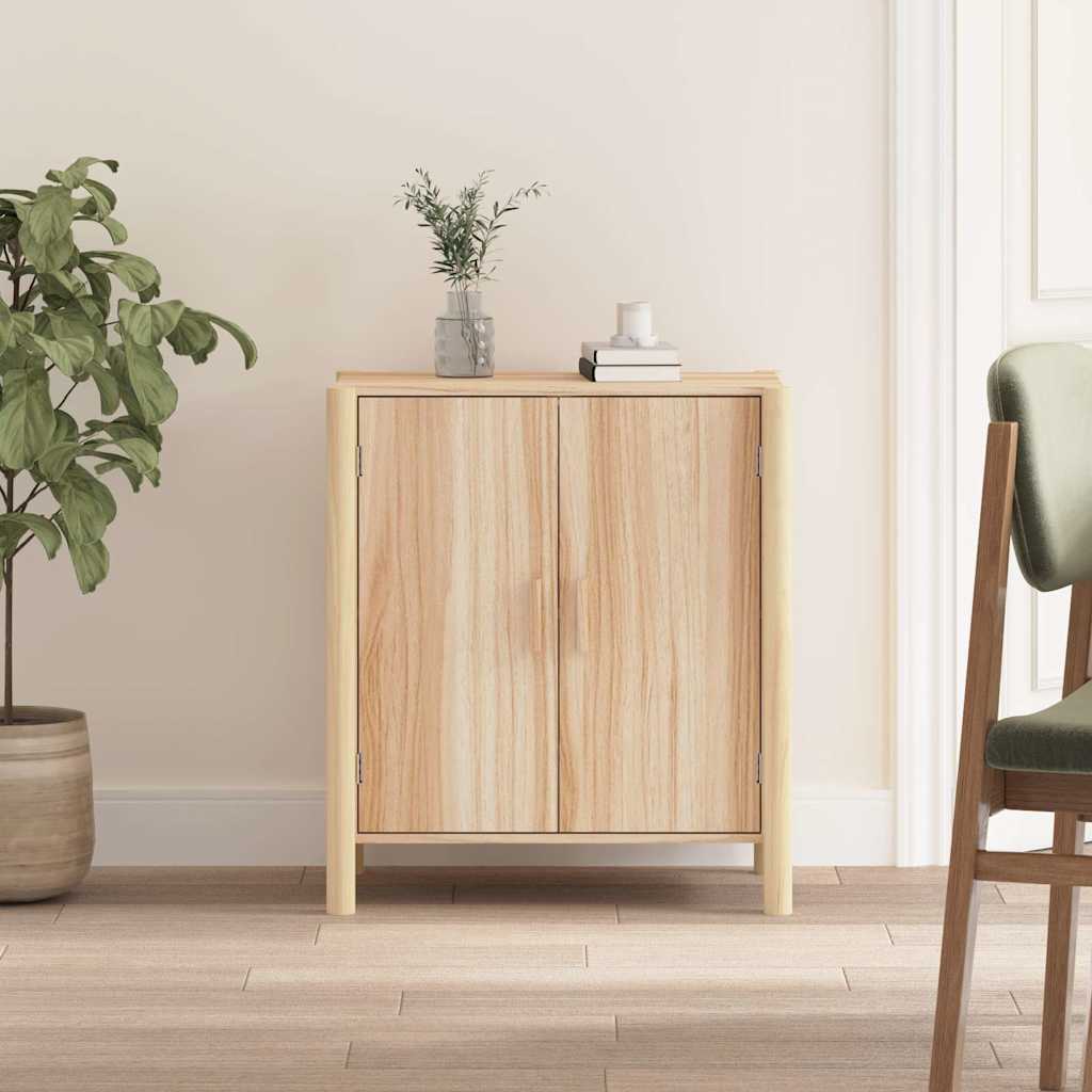 vidaXL Dressoir 62x38x70 cm bewerkt hout wit