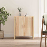 vidaXL Dressoir 62x38x70 cm bewerkt hout wit
