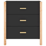 vidaXL Dressoir 62x38x70 cm bewerkt hout wit