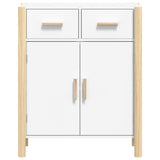 vidaXL Dressoir 62x38x75 cm bewerkt hout wit