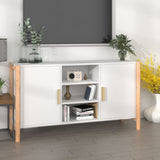 vidaXL Dressoir 107x38x60 cm bewerkt hout wit