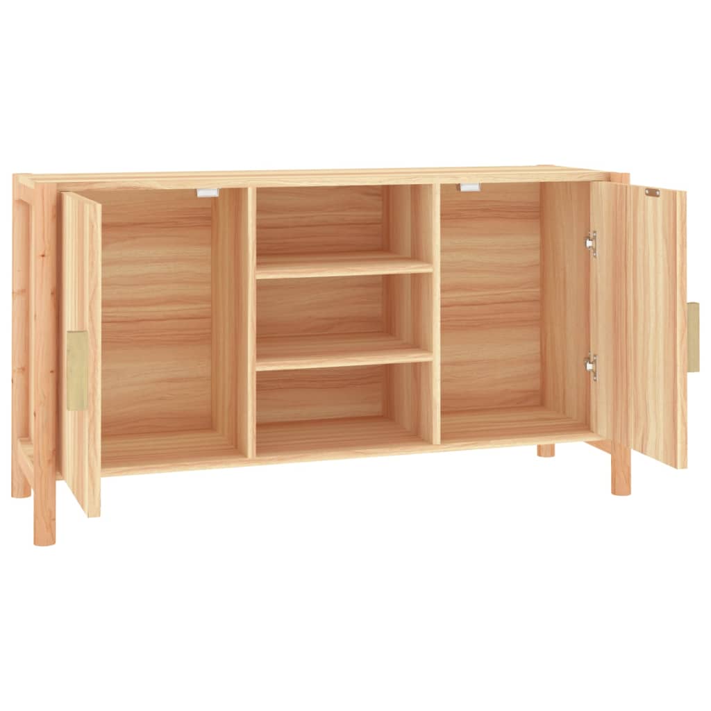 vidaXL Dressoir 107x38x60 cm bewerkt hout wit