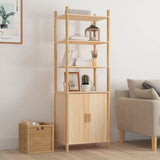 vidaXL Hoge kast 60x40x173 cm bewerkt hout wit