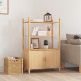 vidaXL Hoge kast 80x40x121 cm bewerkt hout wit