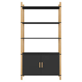 vidaXL Tall cabinet 80x40x153 cm engineered wood white