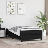 vidaXL Pocketveringmatras medium 80x200x20 cm stof lichtgrijs