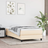 vidaXL Pocketveringmatras medium 80x200x20 cm stof lichtgrijs