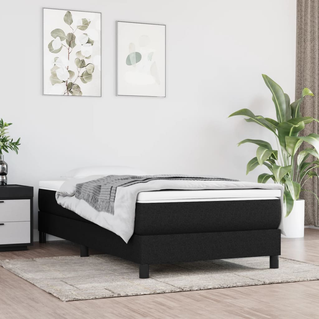 vidaXL Pocketveringmatras medium 80x200x20 cm stof lichtgrijs