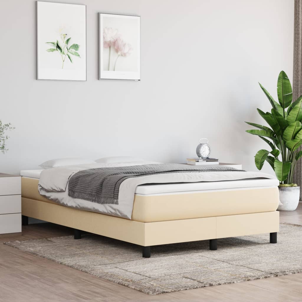 vidaXL Pocketveringmatras medium 80x200x20 cm stof lichtgrijs