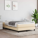 vidaXL Pocketveringmatras medium 80x200x20 cm stof lichtgrijs