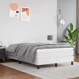 vidaXL Pocketveringmatras medium 80x200x20 cm kunstleer zwart