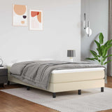 vidaXL Pocketveringmatras medium 80x200x20 cm kunstleer zwart