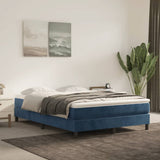 vidaXL Pocketveringmatras medium 80x200x20 cm fluweel lichtgrijs