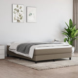 vidaXL Pocketveringmatras medium 80x200x20 cm stof lichtgrijs