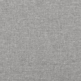 vidaXL Pocket Sprung Mattress Medium Queen 152x203x20 cm Fabric Light Grey