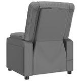vidaXL Massagestoel kunstleer zwart