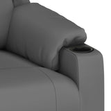 vidaXL Massagestoel kunstleer zwart