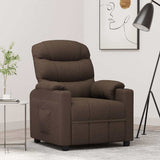 vidaXL Adjustable Armchair Fabric Black